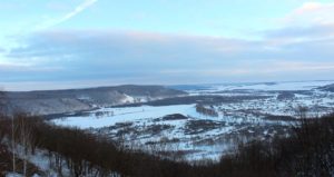 Вид с горы Янган-Тау зимой / Достопримечательности реки Юрюзань / ketvilz.ru